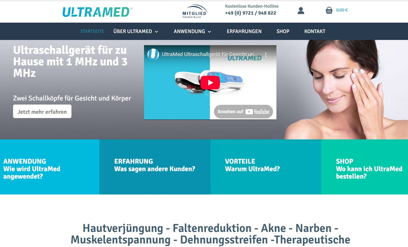 webfellows Referenz ultra-med.de